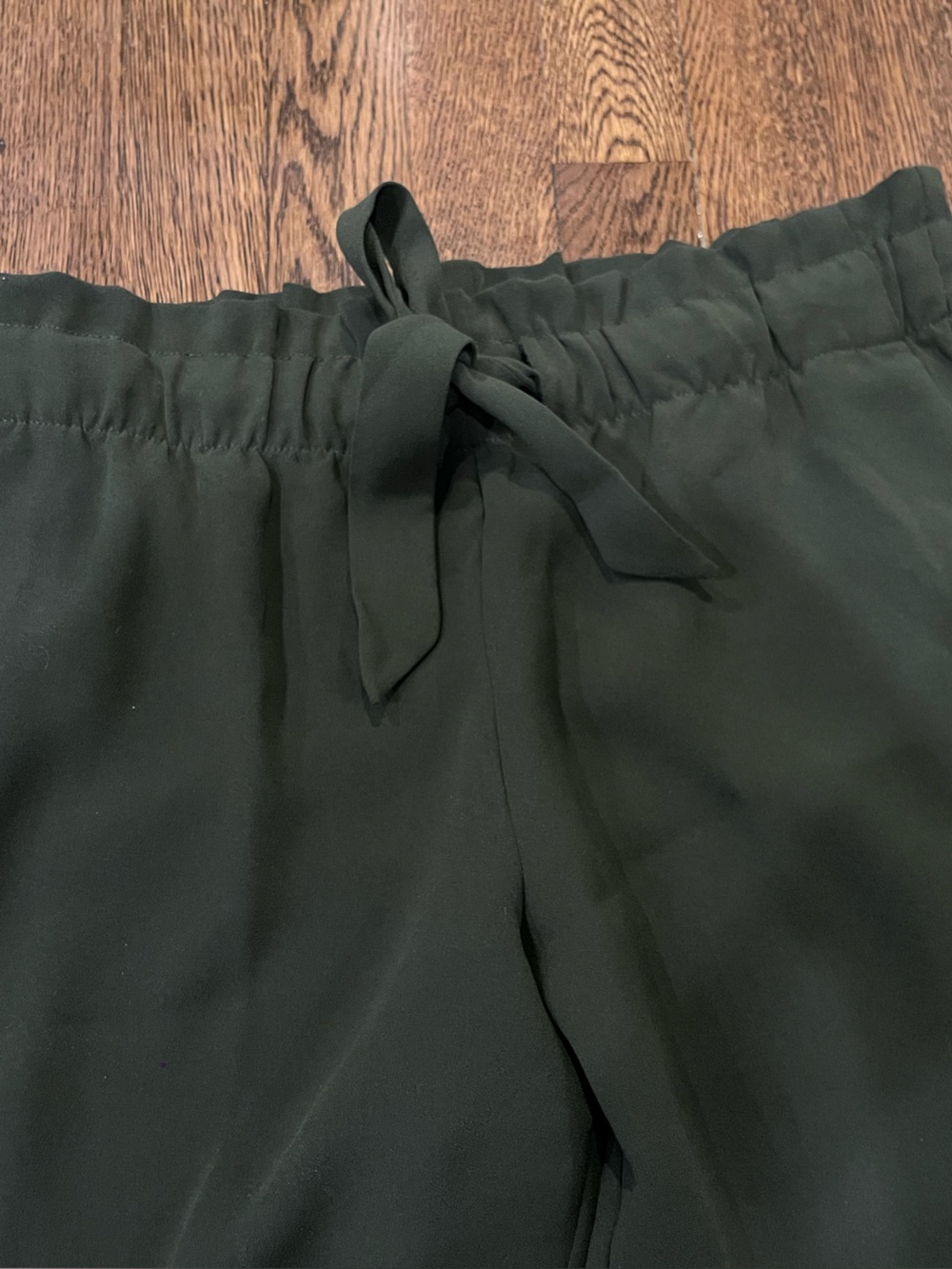 LOFT Petite Olive Green Trousers - Picture 4 of 4
